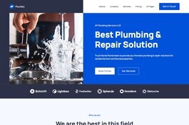 Plumbly - Plumber and Handyman Website Template